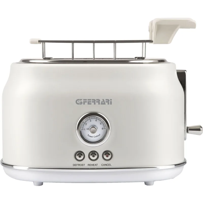 G3 ferrari Artista brødrister 2 skiver, hvid