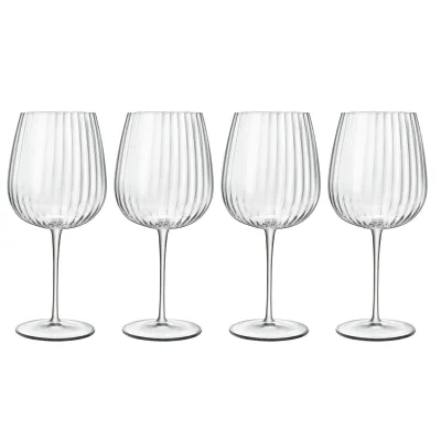 Luigi Bormioli Optica Burgundy Ginglas, 4 stk.