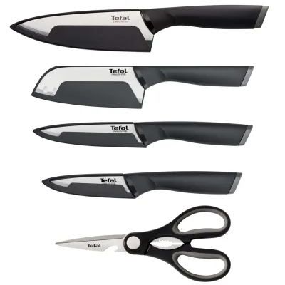 Tefal Comfort knivsæt, sølv, 5 dele