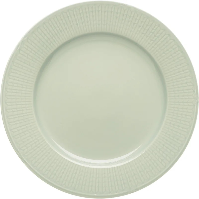 Rörstrand Swedish Grace Lysegrøn Tallerken 27 cm., porcelæn