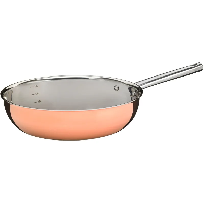 G.r.y.m Sauterpande 28 cm kobber