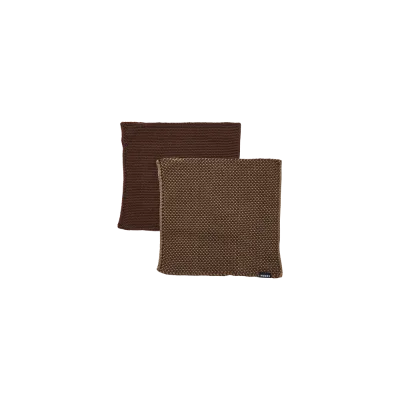 Sentaku karklud 27x27 cm 2-pak - Sort/brun