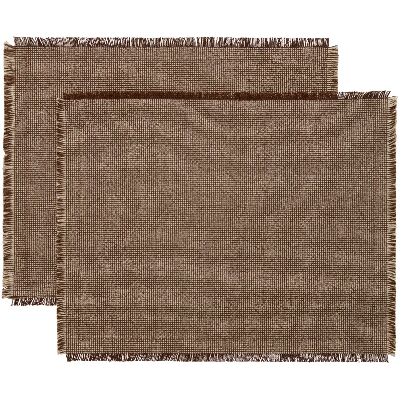 Decotique Ravella dækkeerviet, brun, 2 stk.