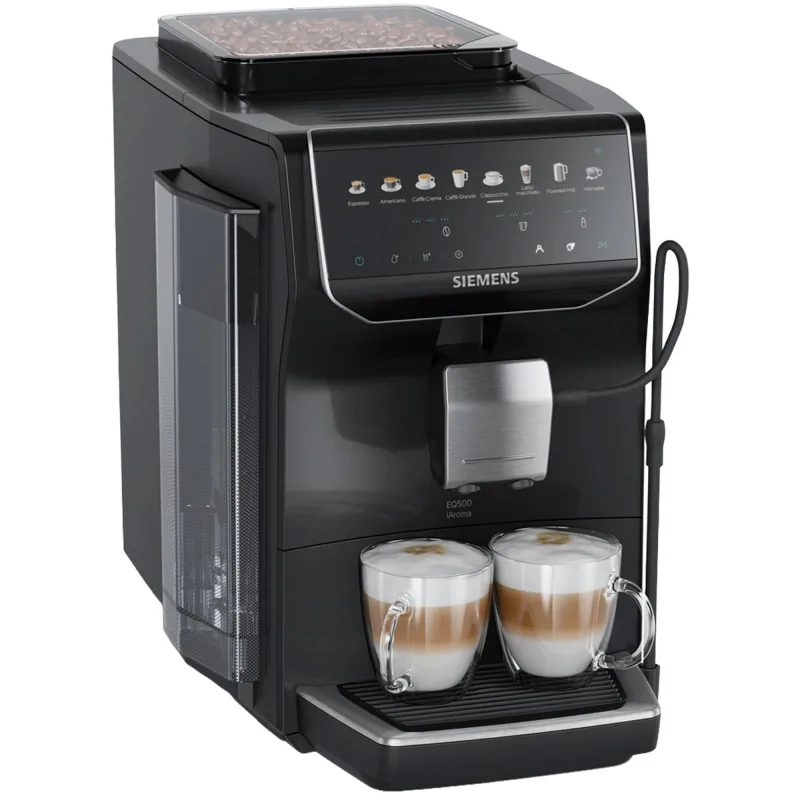 Siemens EQ500 iAroma TP553E07 fuldautomatisk espressomaskine, sort