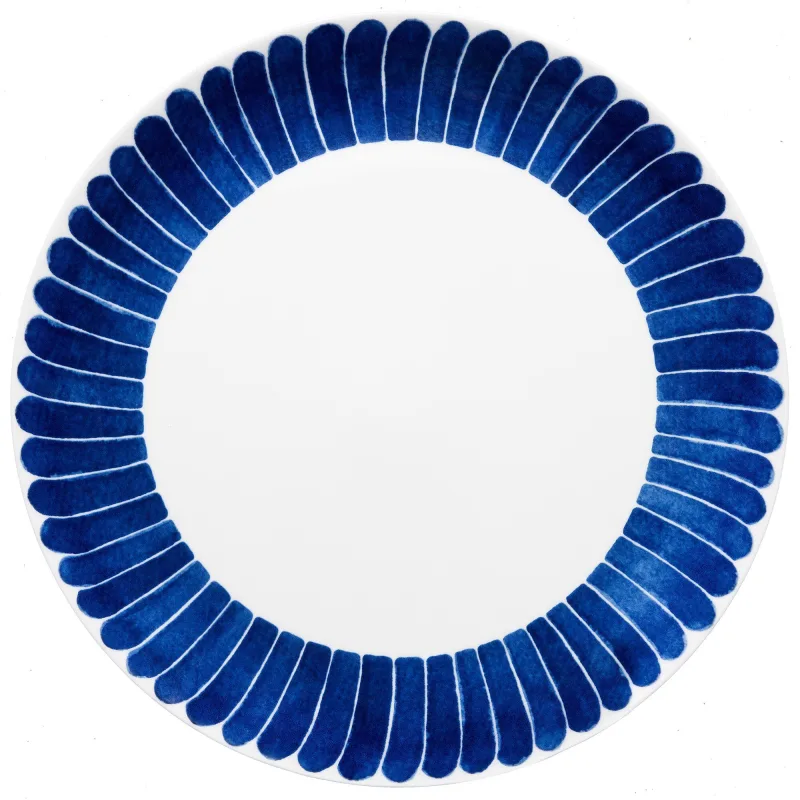 Götefors porslin Selma tallerken, 24 cm, blå bort