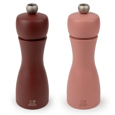 Peugeot Tahiti salt- og pebersæt 15 cm, cacao & nuts