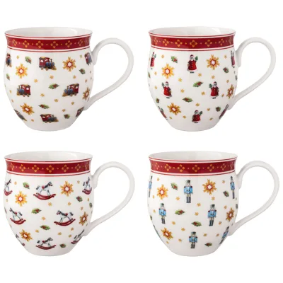 Villeroy & Boch Toy's Delight Jubilæumskrus, 4 stk.