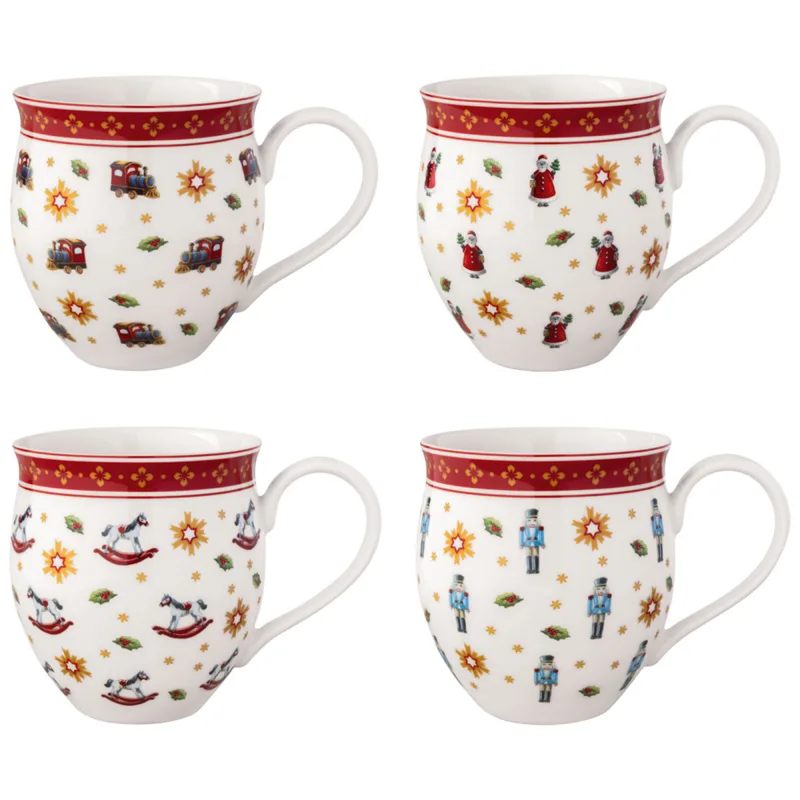 Villeroy & Boch Toy's Delight Jubilæumskrus, 4 stk.