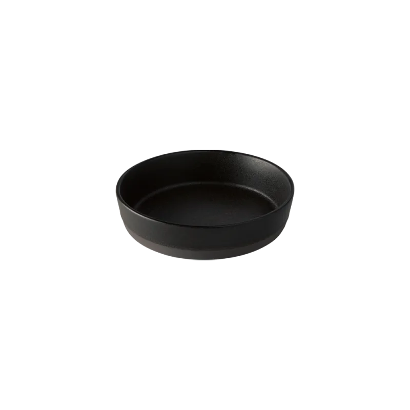 Raw suppetallerken 19,4 cm - Titanium Black