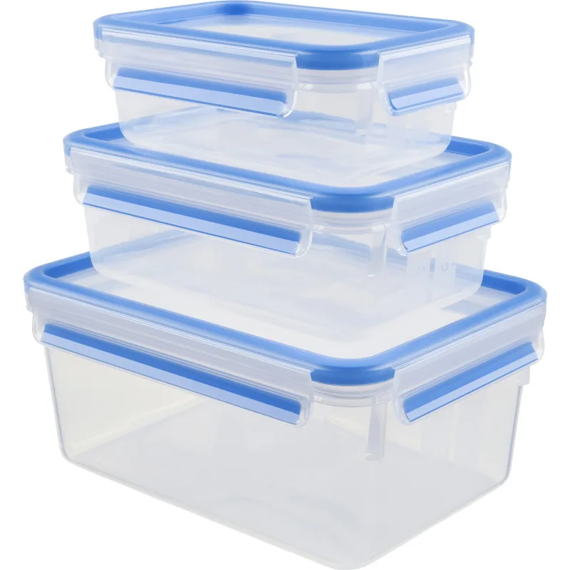 Tefal MasterSeal FRESH madkasser 0,55/1,0/2,3 liter, 3 stk.