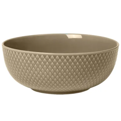 Lyngby porcelæn Rhombe Earth skål 15,5 cm
