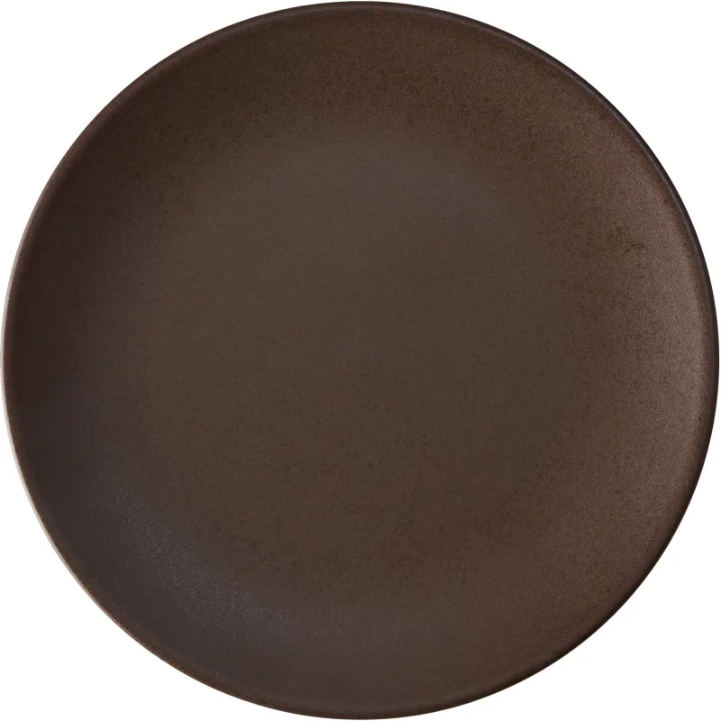Aida Chestnut middagstallerken, 26 cm, brun