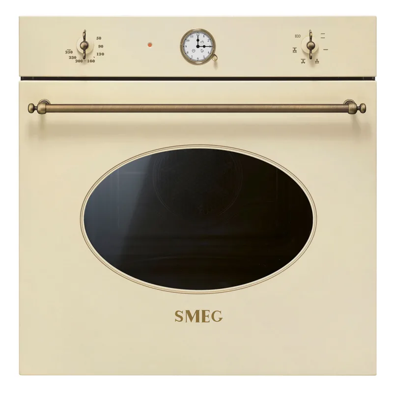 Smeg SF68C1PO Colonial indbygningsovn 60 cm, creme