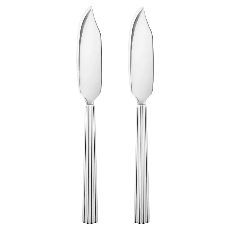 Georg jensen Bernadotte fiskekniv 8,5 cm, rustfrit stål