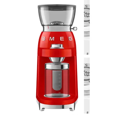 Smeg Kaffekværn, rød