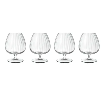 Luigi Bormioli Optica Cognacglas, 4 stk.