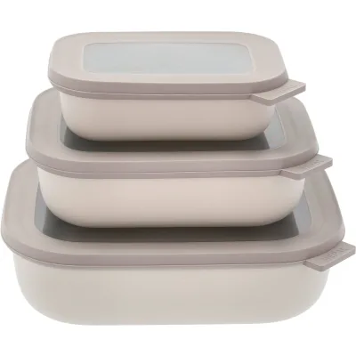 Mepal Cirqula skålesæt 3 stk., nordic white