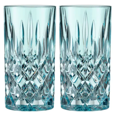 Nachtmann Noblesse longdrinkglas, aqua, 2 stk.