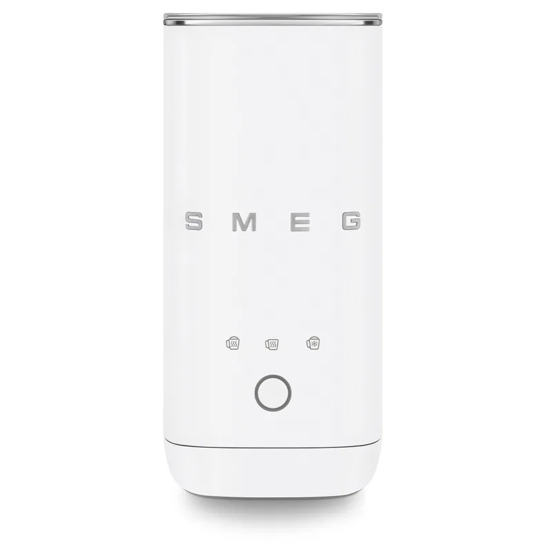 Smeg Minimælkeskummer, mat hvid