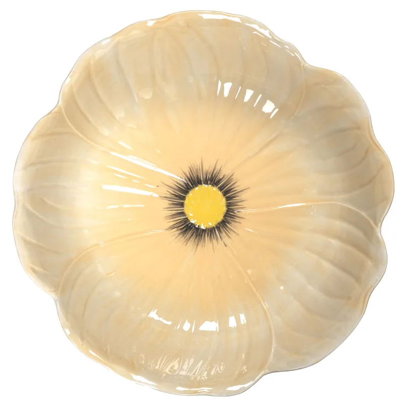 Byon Poppy kagefad på fod Ø26 cm, beige