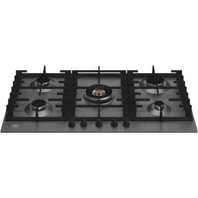 Bertazzoni Modern P905CMODNE gaskogeplade 5 brændere 90 cm, matsort
