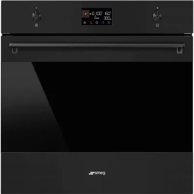 Smeg SO6302M2N Classic Indbygningsovn med mikro 68 liter