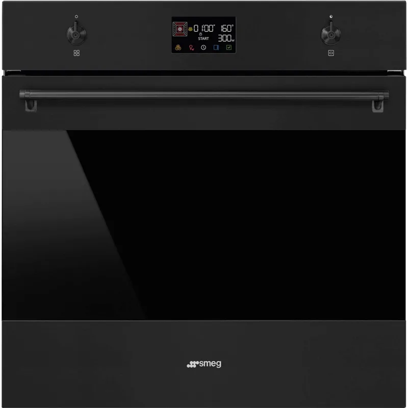 Smeg SO6302M2N Classic Indbygningsovn med mikro 68 liter