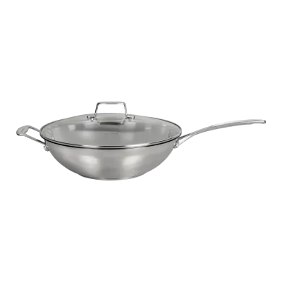 Impact wok med låg 32 cm