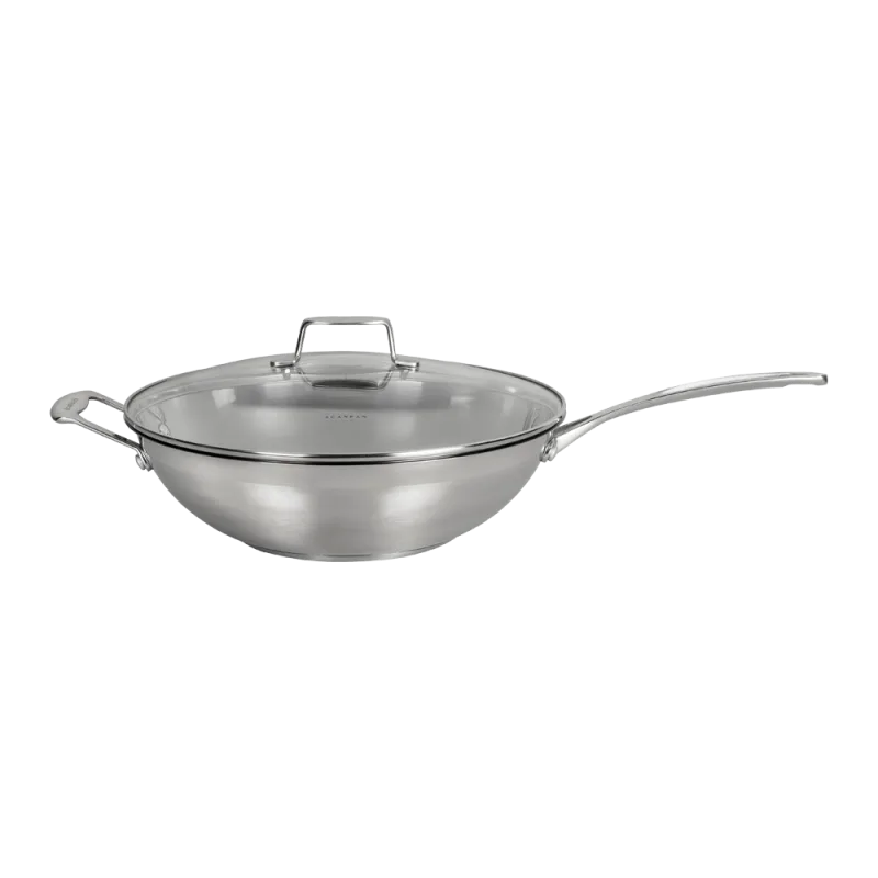 Impact wok med låg 32 cm