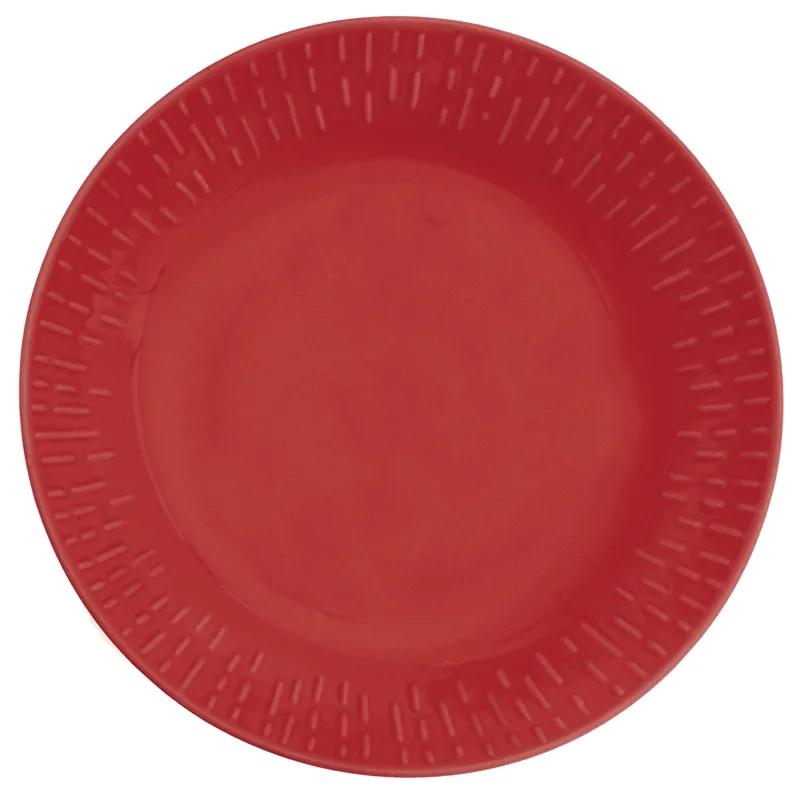 Aida Confetti pastatallerken 23 cm, chili
