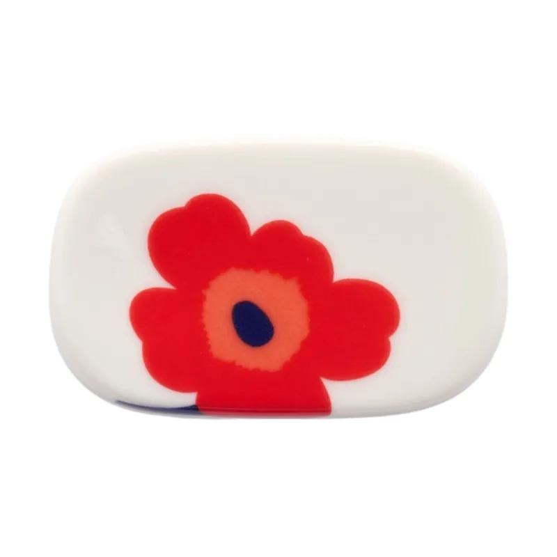 Marimekko Unikko støtte til spisepinde, 2-pak, hvid/rød/blå