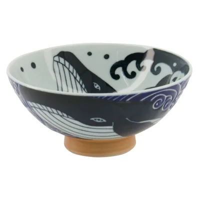 Tokyo design studio Kawaii Ohira Whale risskål 14,5 cm