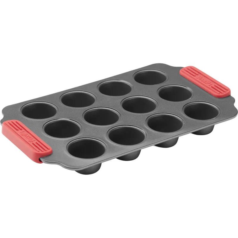 Lékué Non-stick 12 minimuffins, grå
