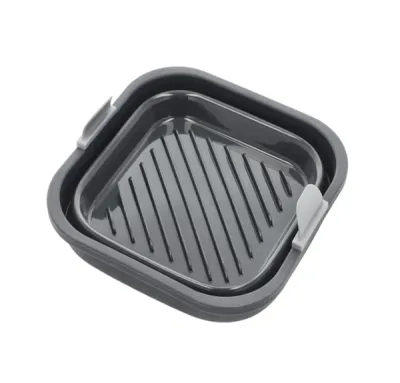 Holm Firkantet silikoneform til Airfryer - 19x19 cm.