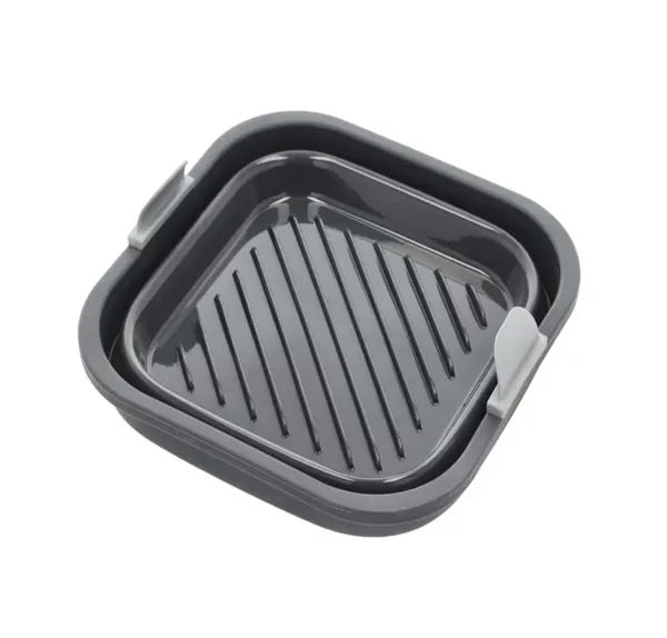 Holm Firkantet silikoneform til Airfryer - 19x19 cm.