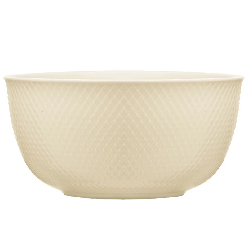 Lyngby porcelæn Rhombe Earth serveringsskål 22 cm, marble