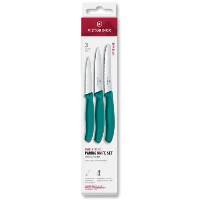Victorinox Swiss Classic urteknive 3-pak, grøn