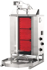 Keramisk Kebabgrill m. top motor  - EL - 30kg