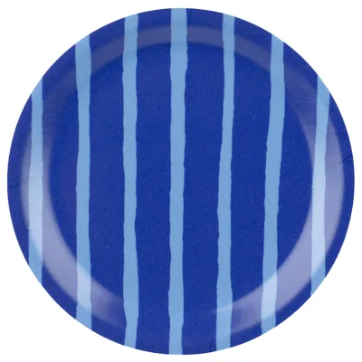 Marimekko Piccolo glasunderlag 11 cm, lyseblå/blå