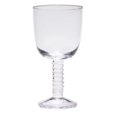 Hübsch Clink Hvidvinsglas, klar