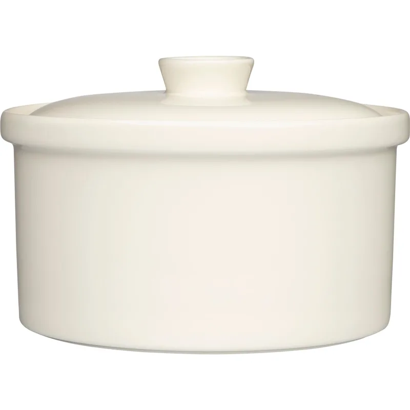 Iittala Teema gryde med låg, 2,3 liter, hvid