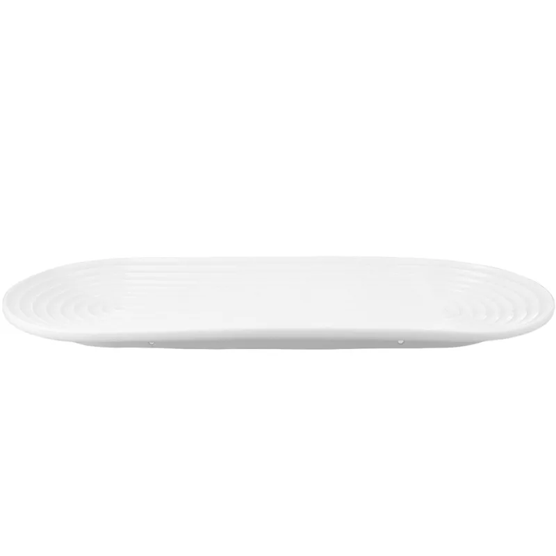 Lyngby porcelæn Tura serveringsfad oval 34X14,5cm