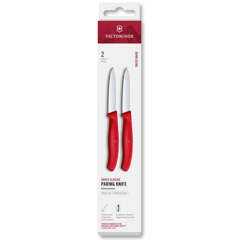 Victorinox Swiss Classic urtekniv 2 stk, rød