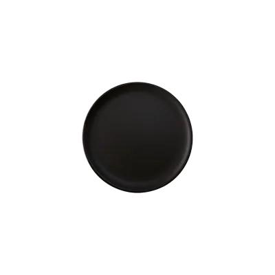 Raw desserttallerken 20 cm - Titanium Black