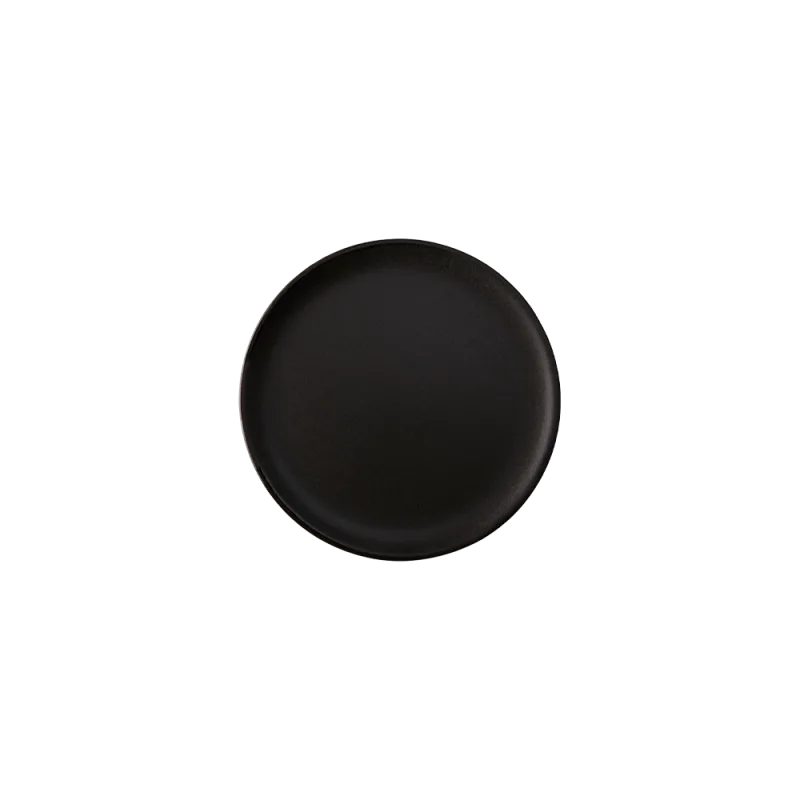 Raw desserttallerken 20 cm - Titanium Black