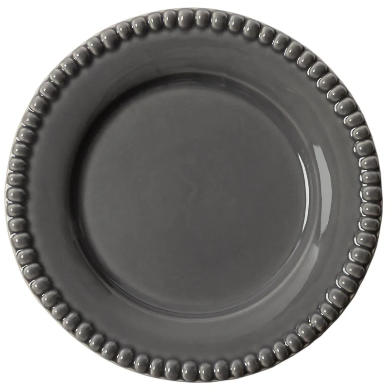 Potteryjo Daria tallerken 22 cm. 2 stk., clean grey
