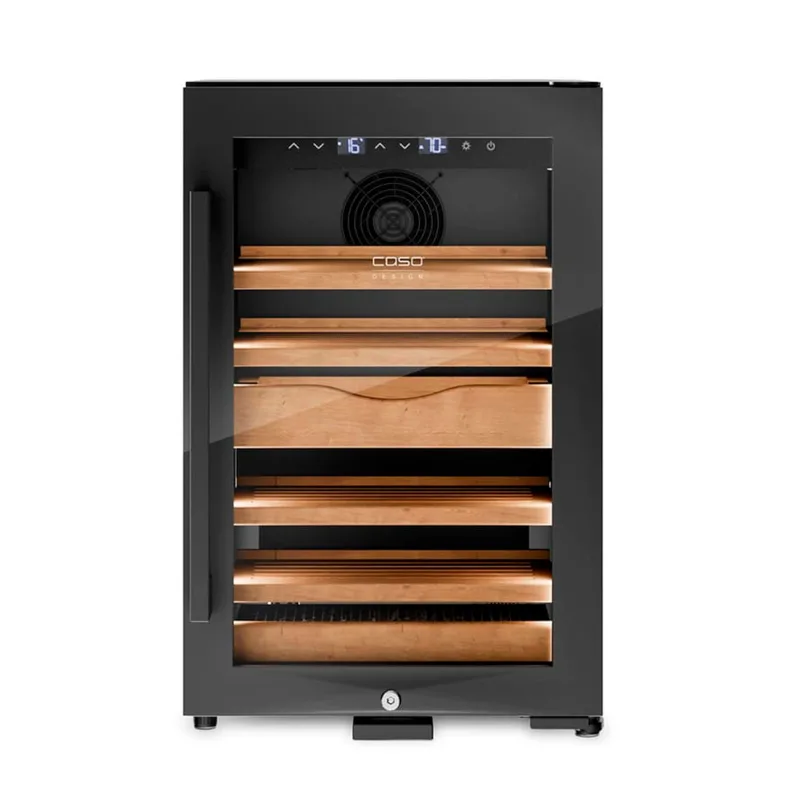 Caso 676 Humidor H45 cigarskab 45 liter, sort