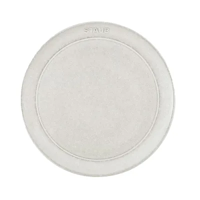 Staub Dining Line assiet 20 cm, white truffle