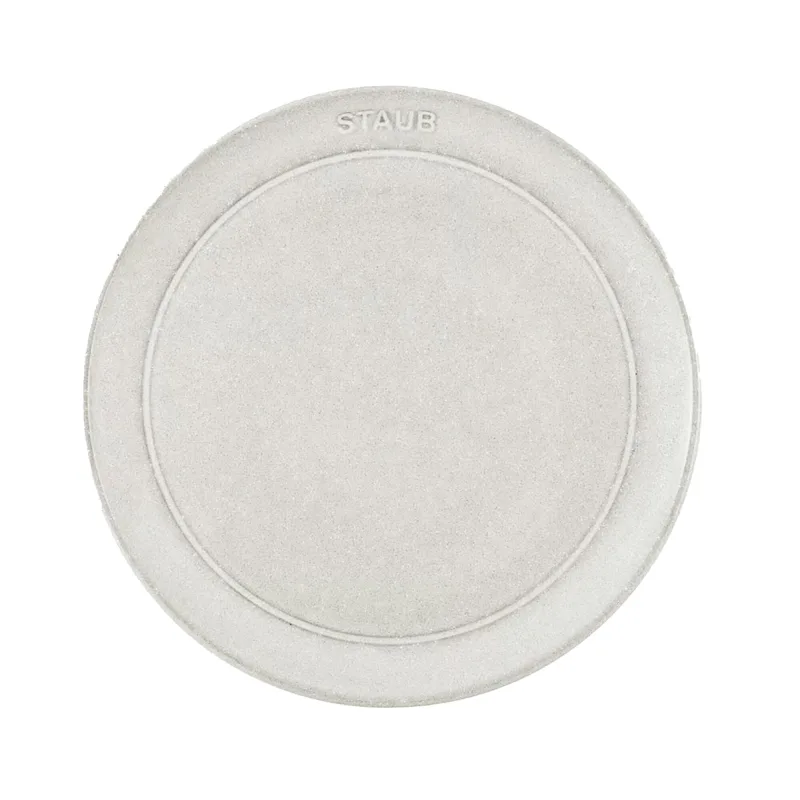Staub Dining Line assiet 20 cm, white truffle