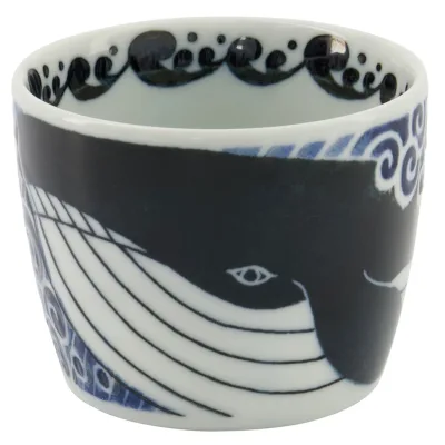 Tokyo design studio Kawaii Ohira Whale soba krus 8,5 cm